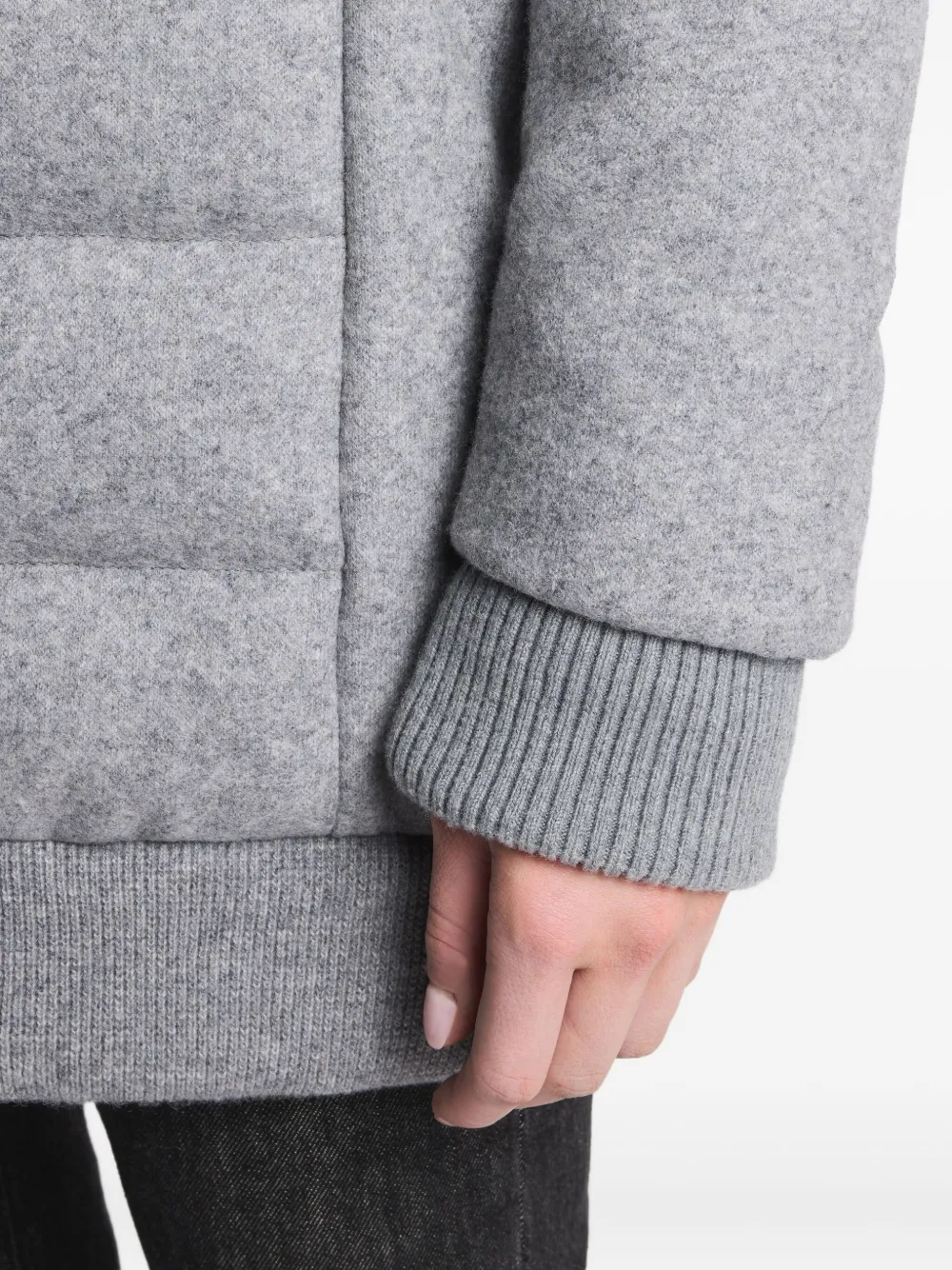 Fay Gewatteerde parka Grijs