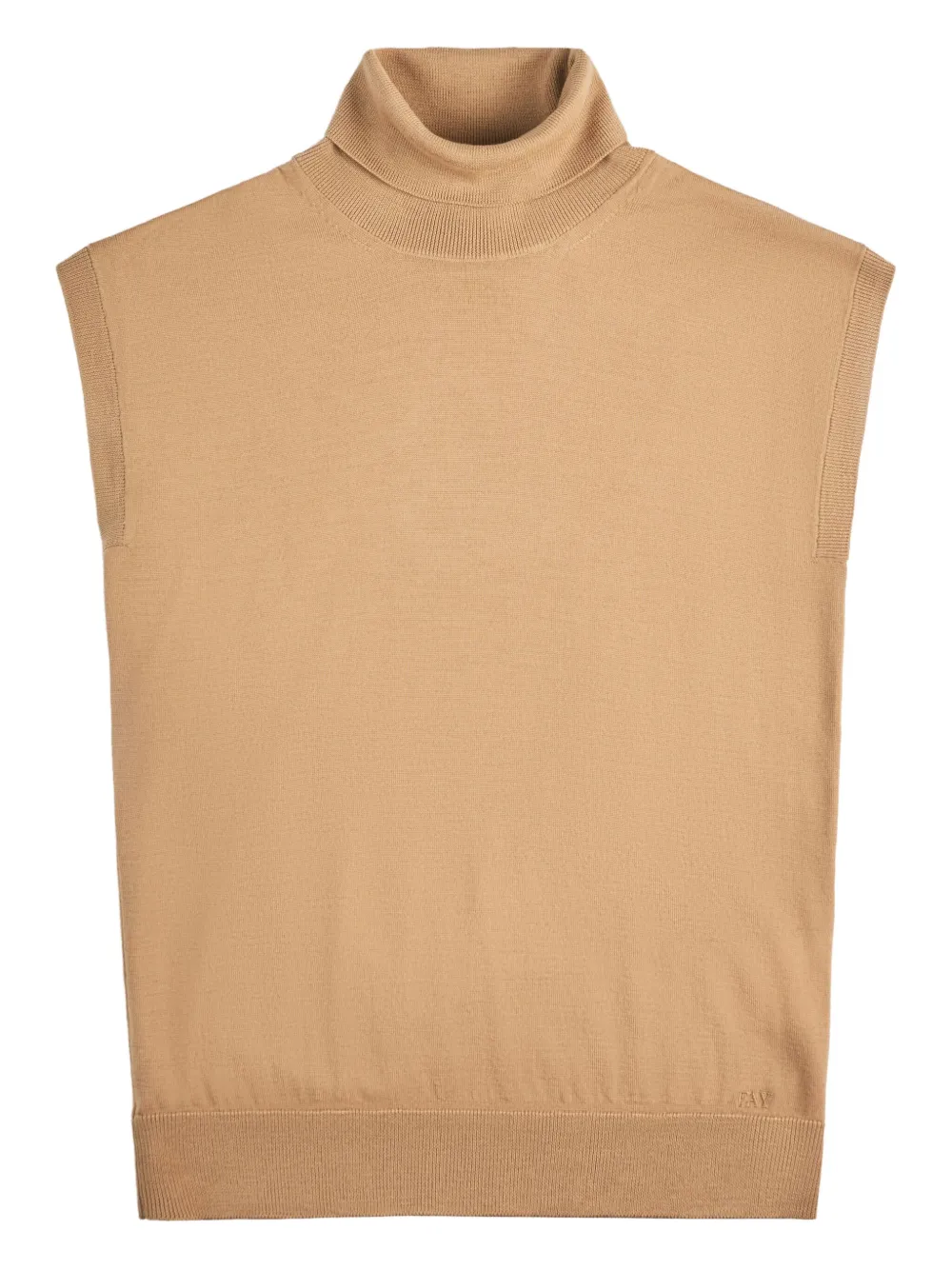 Fay Top met hoge hals Beige