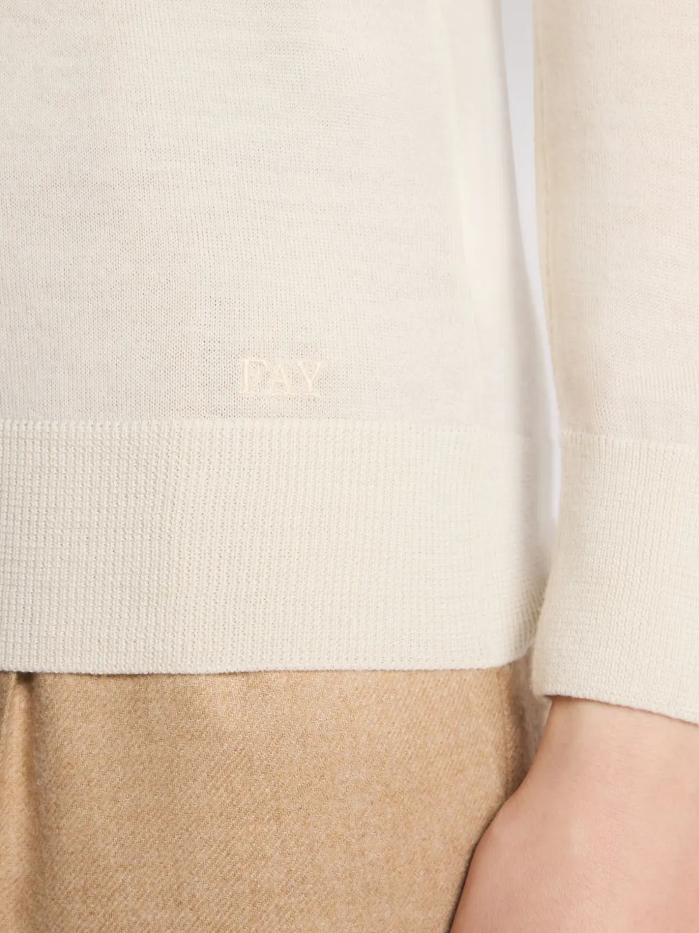 Fay Gebreide coltrui Wit