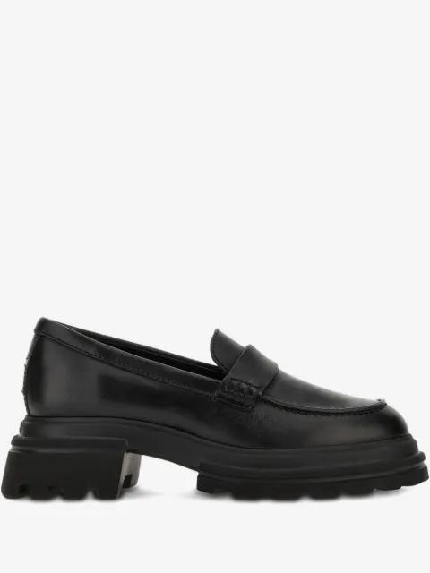 Hogan leather loafers