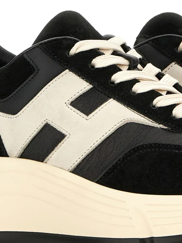 Hogan H669 Hi-Fi Sneakers | Black | FARFETCH ID
