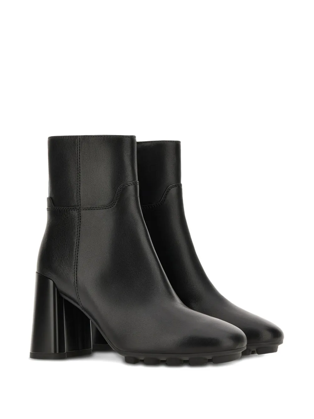 Hogan 90mm leather boots Black