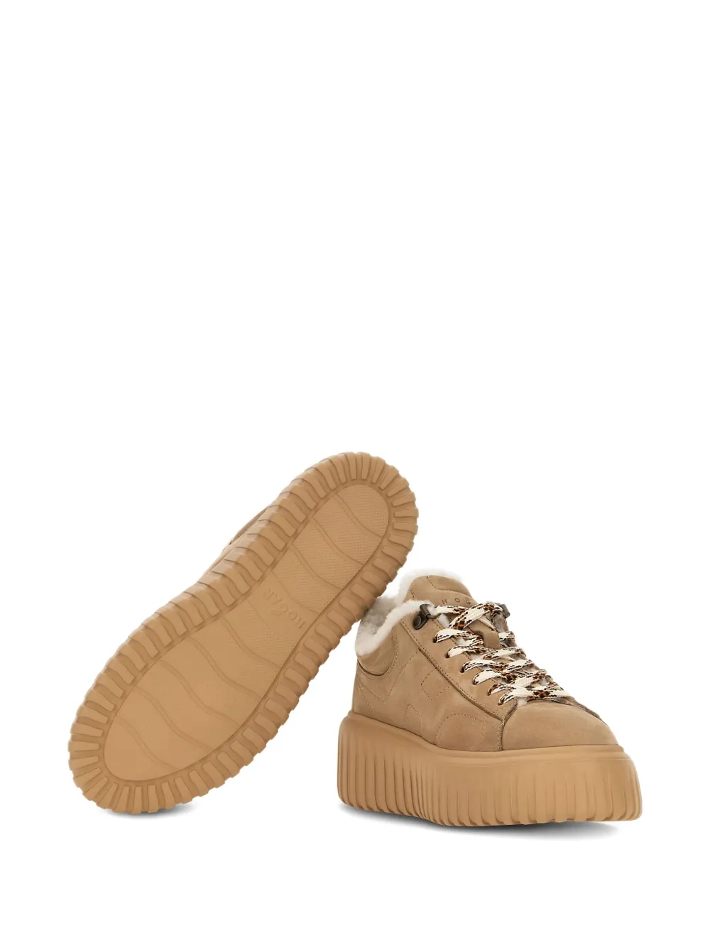 Hogan H-Stripes sneakers Beige