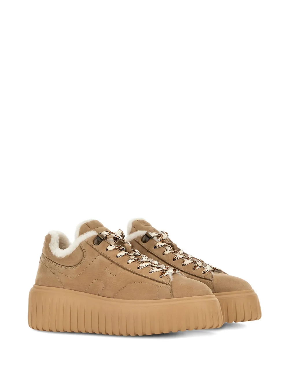 Hogan H-Stripes sneakers Beige