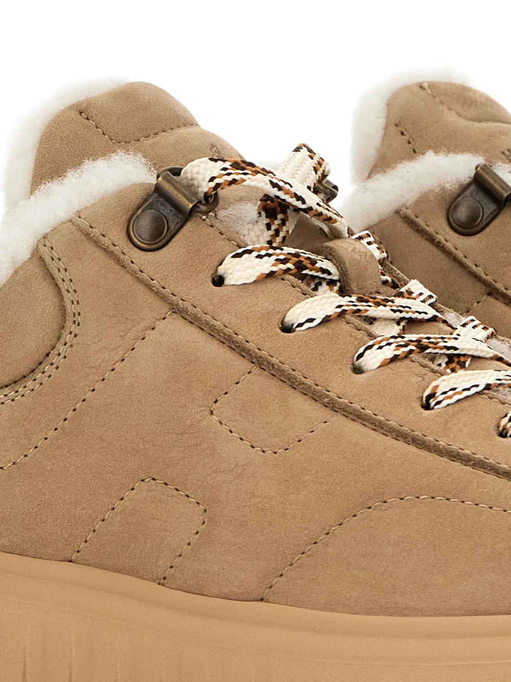 Hogan H-Stripes sneakers Beige