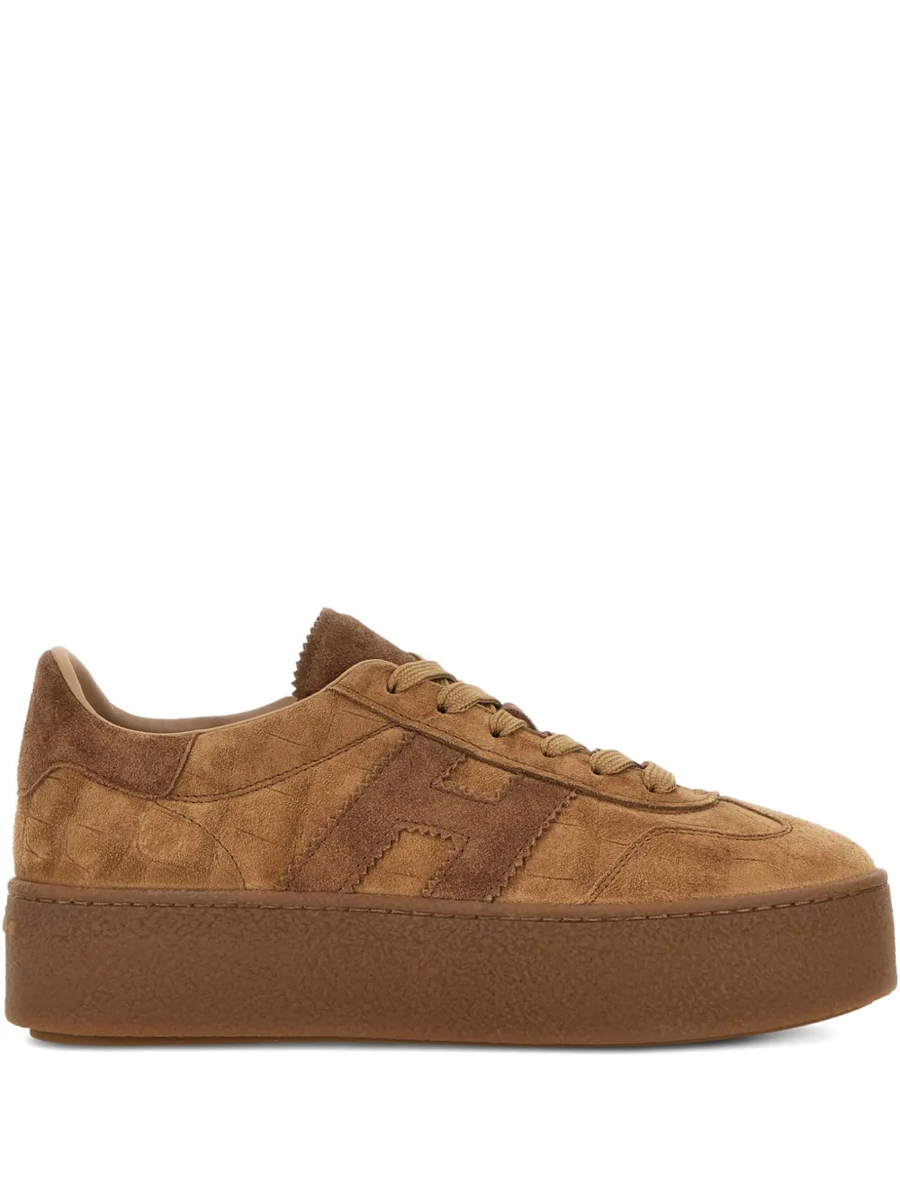 Hogan H698 Plaform sneakers Brown