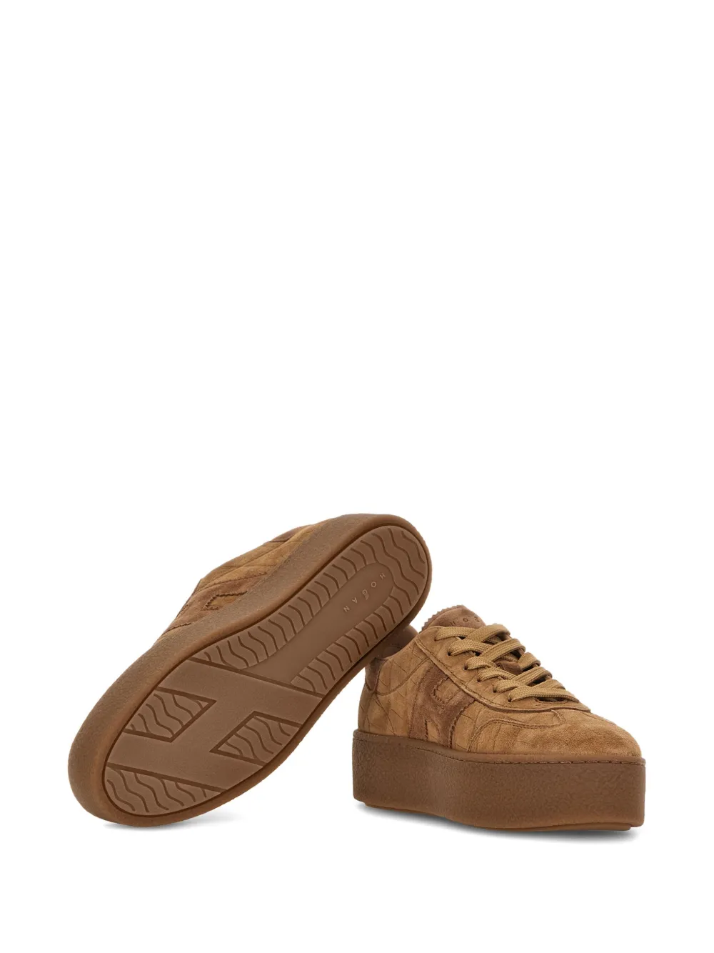 Hogan H698 Plaform sneakers Brown