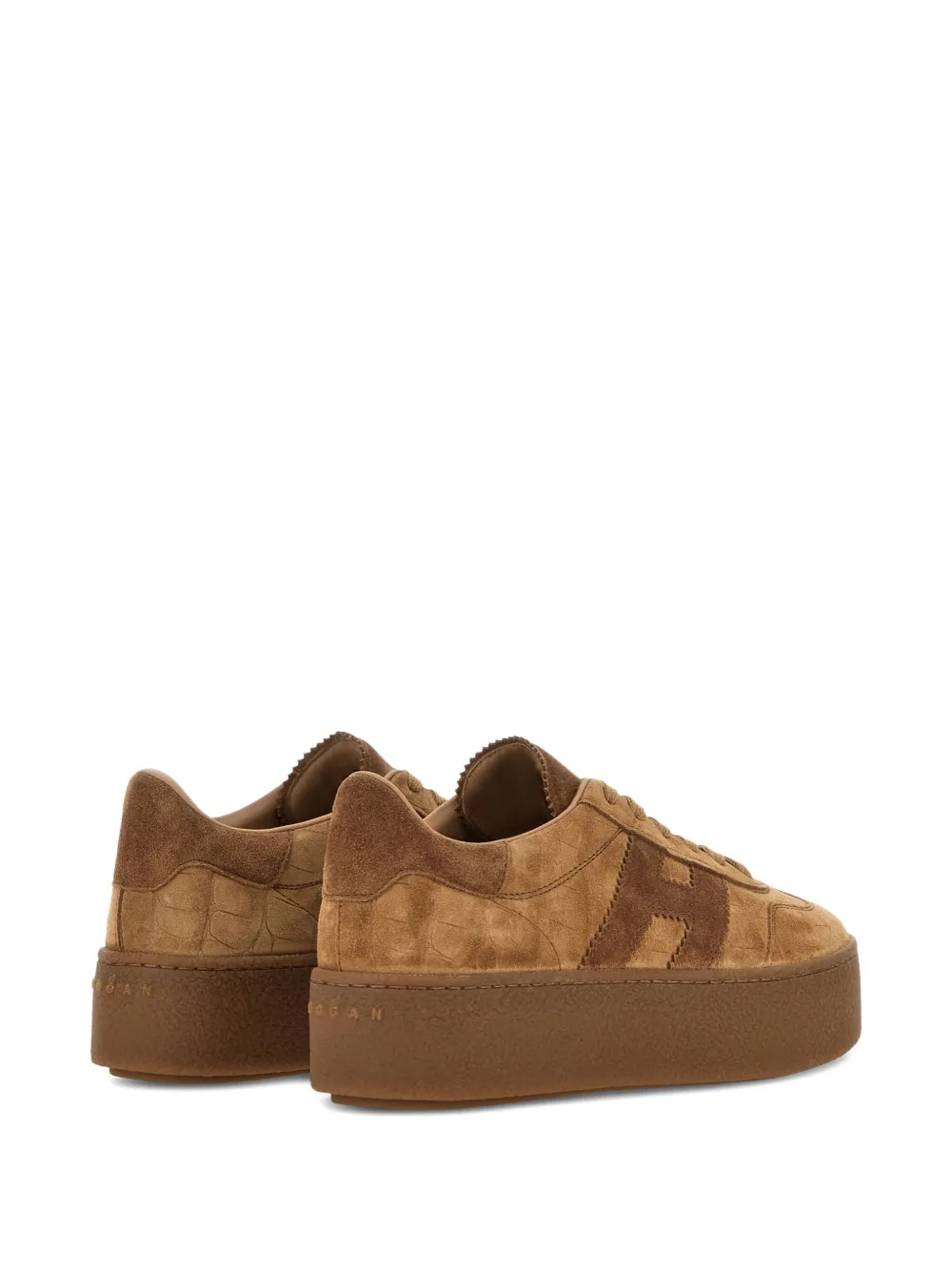 Hogan H698 Plaform sneakers Brown
