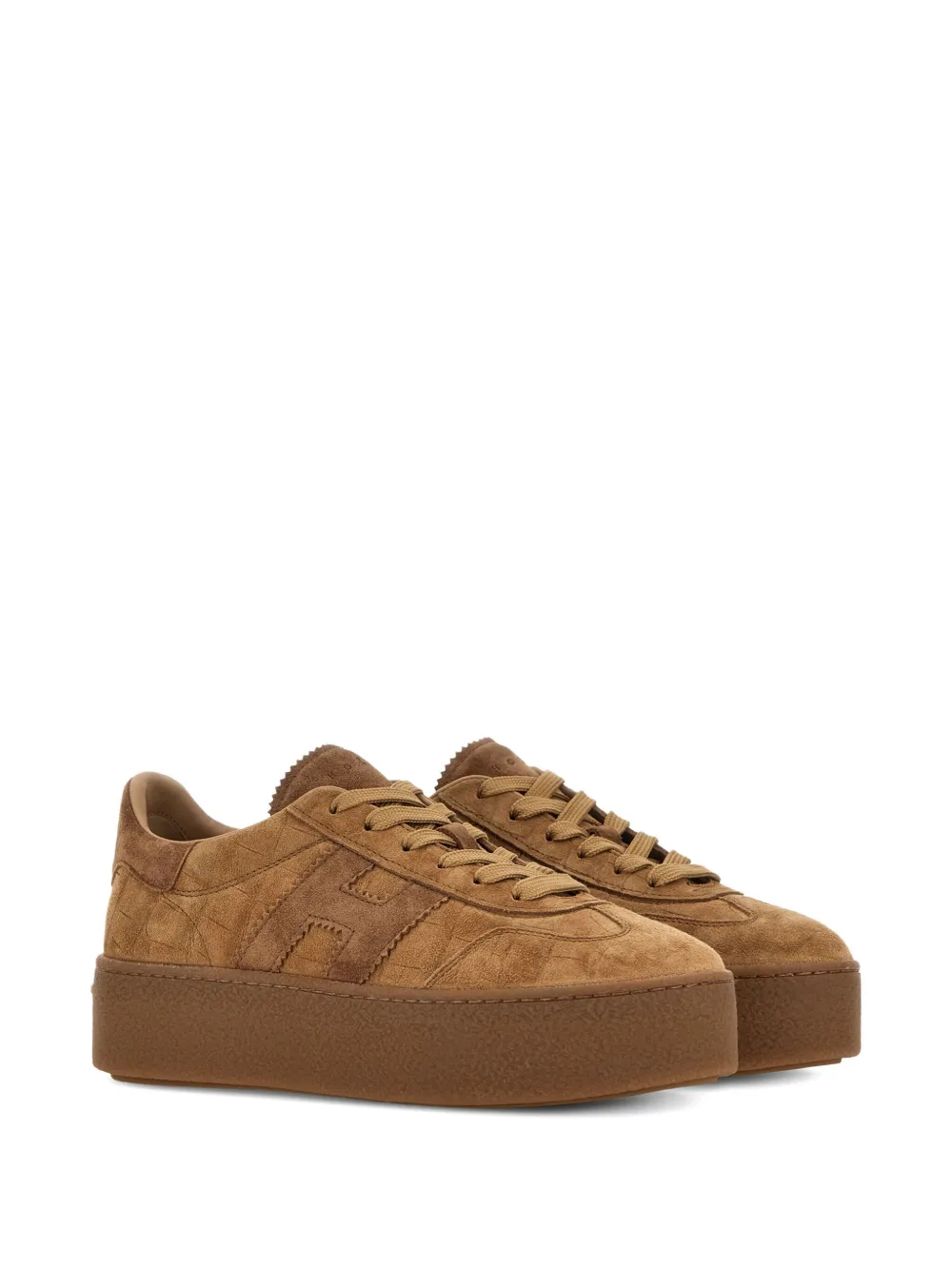Hogan H698 Plaform sneakers Brown
