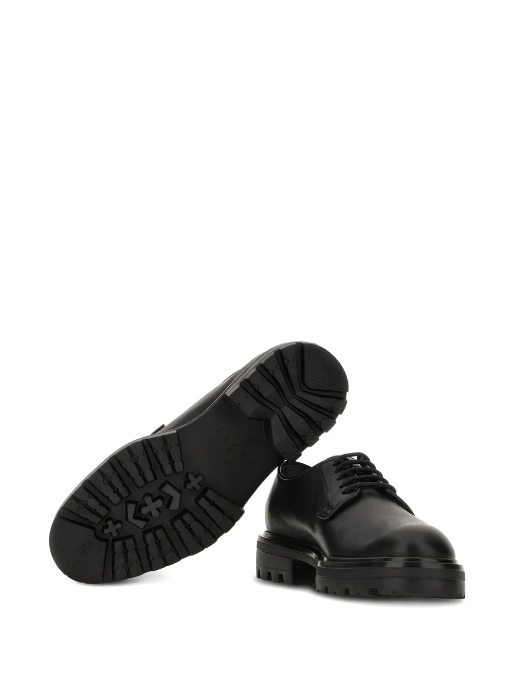 Hogan H673 lace-up derby shoes Black