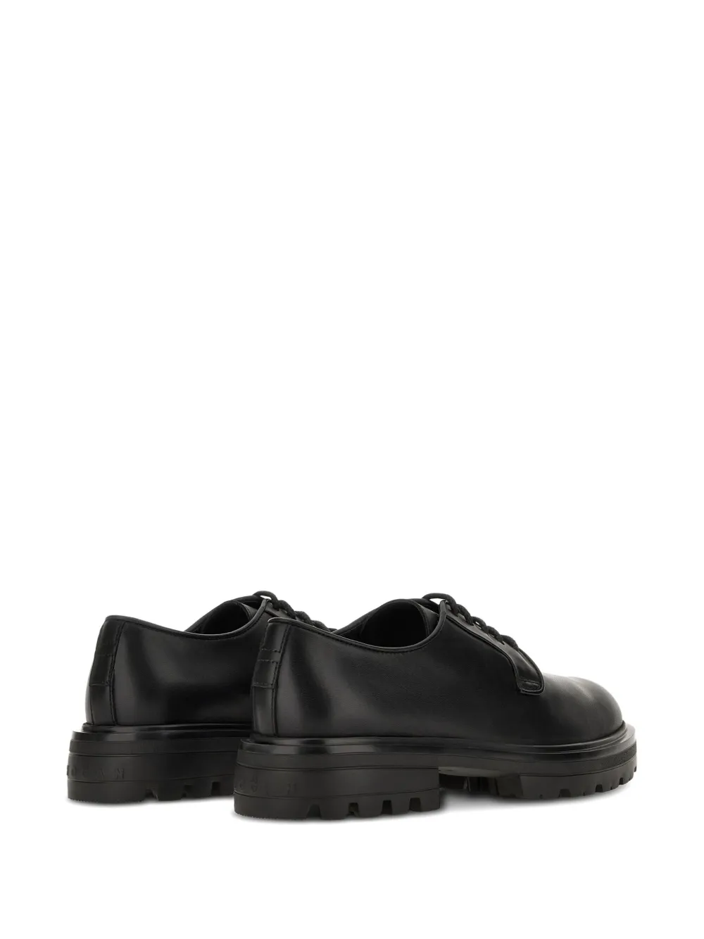 Hogan H673 lace-up derby shoes Black