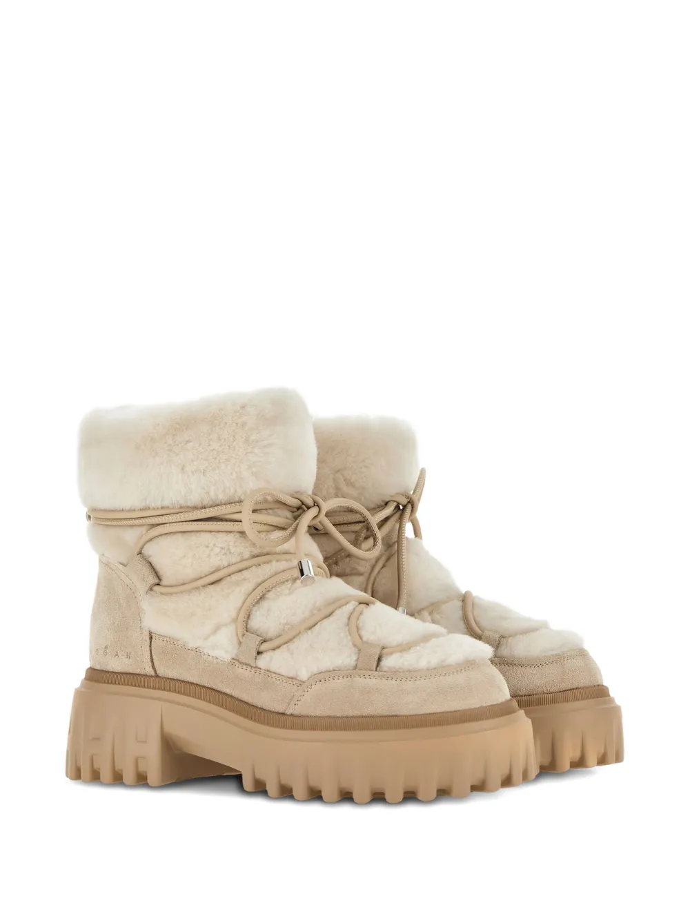 Hogan shearling-trim boots | Ankle Boots | Image 2