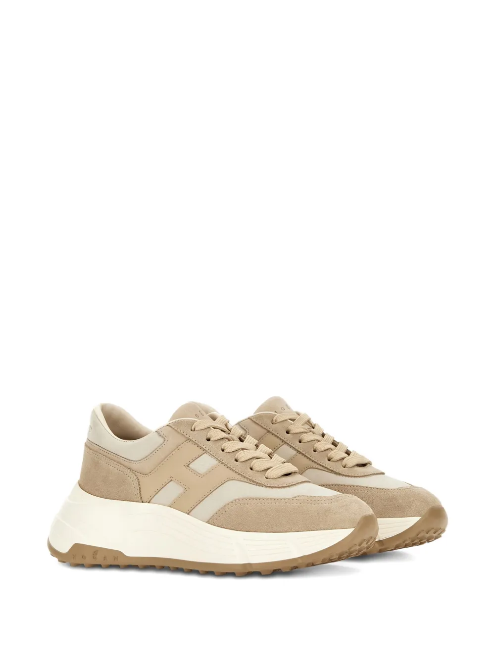 Hogan Leren sneakers - Beige