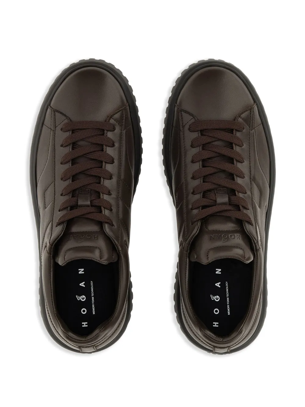 Hogan H-Stripes sneakers Brown