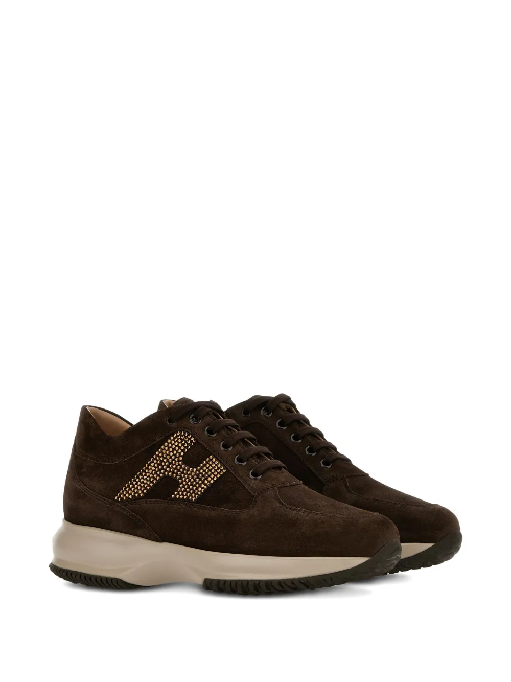Hogan Interactive sneakers Brown