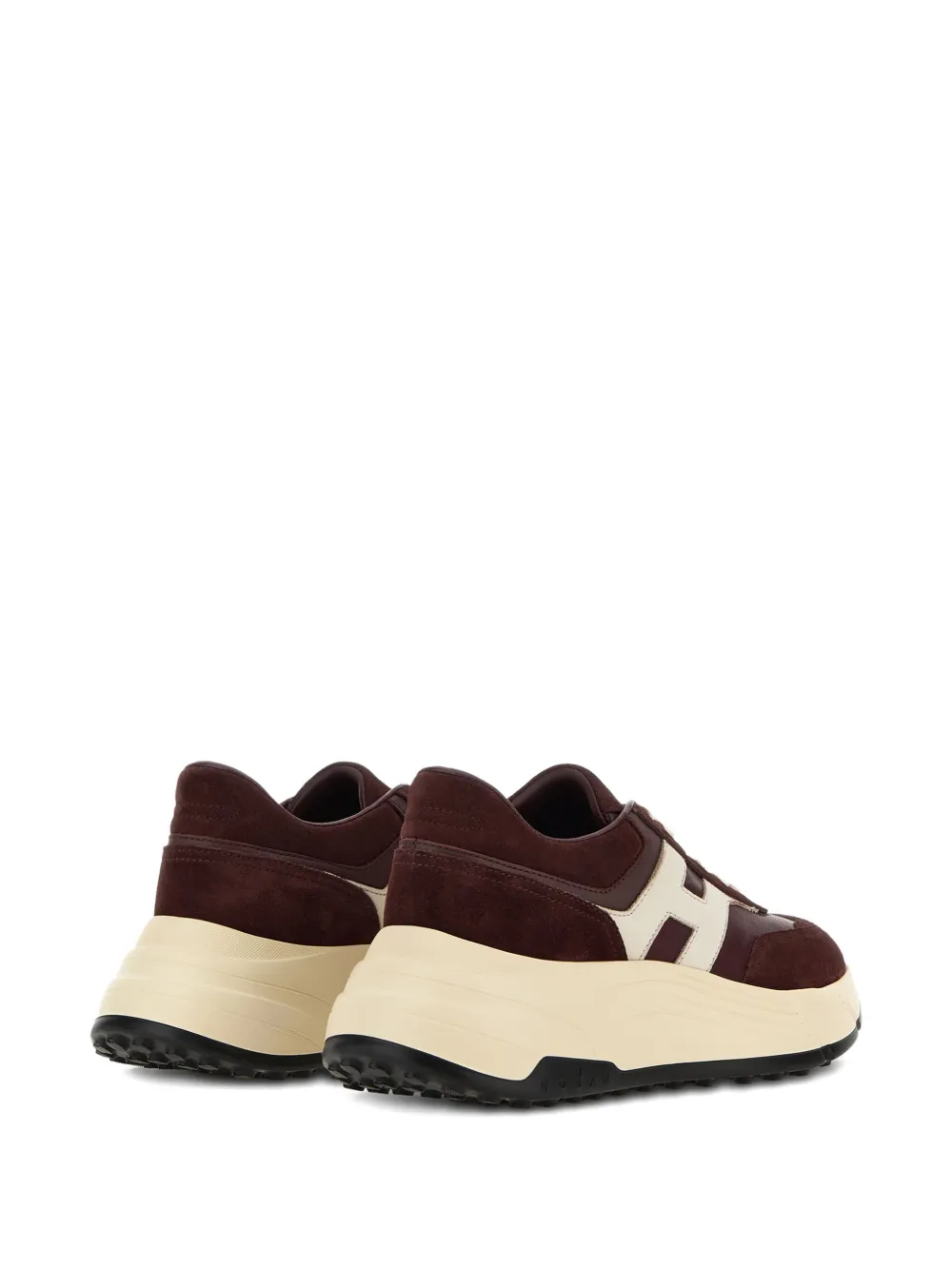 Hogan Leren sneakers Rood