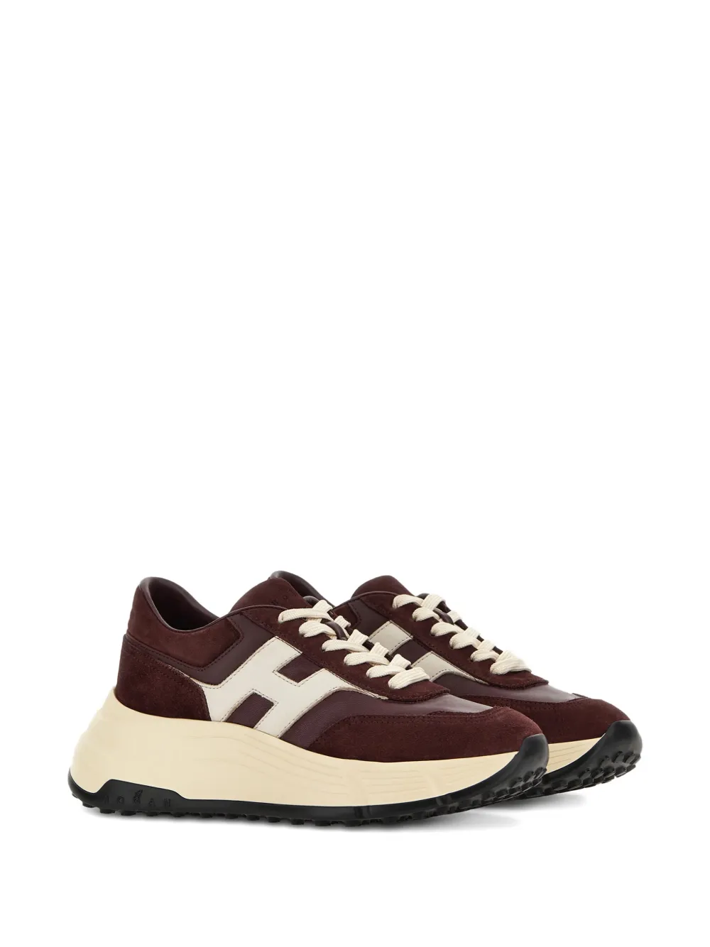 Hogan Leren sneakers - Rood