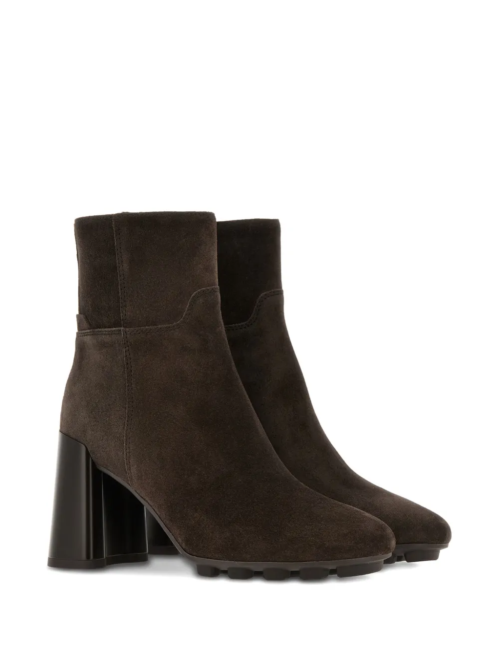 Hogan 90mm suede side-zip boots | Ankle Boots | Image 2