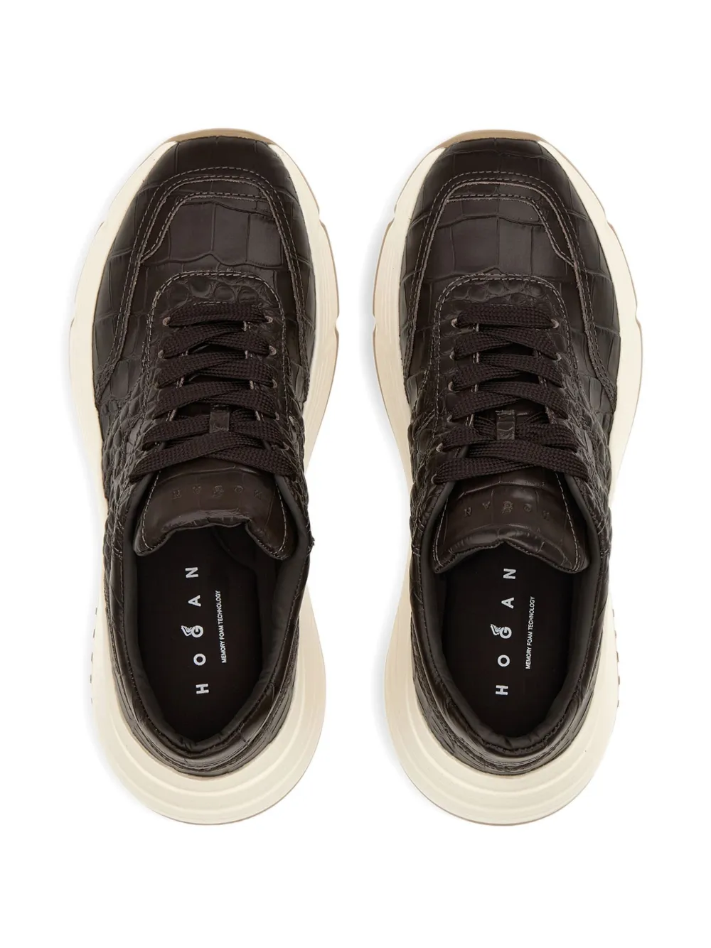 Hogan Hi-Fi sneakers Brown