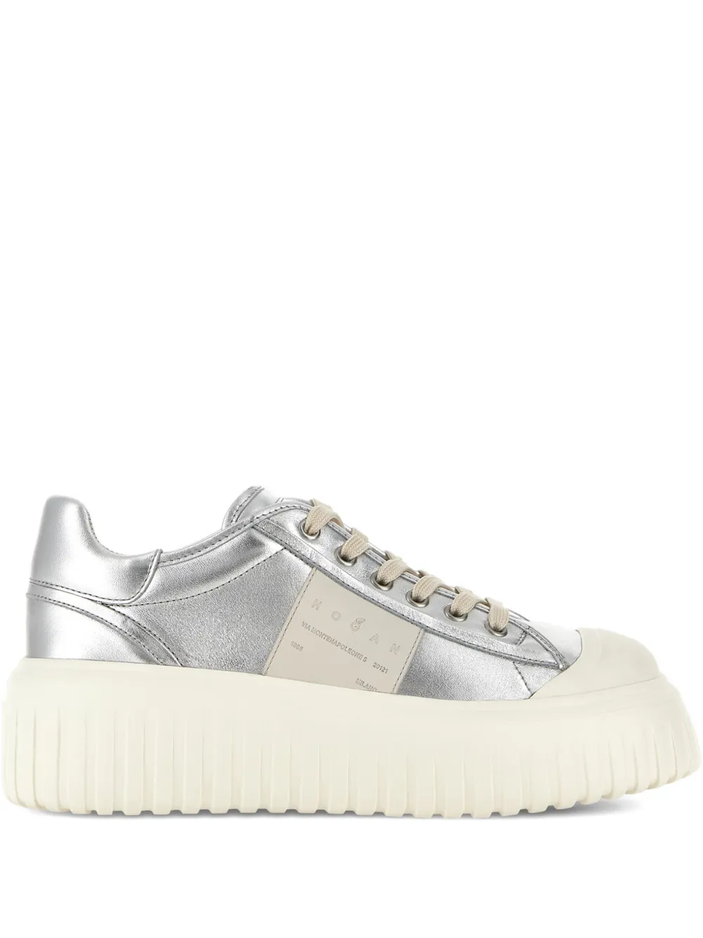 Hogan H-Stripes sneakers Silver