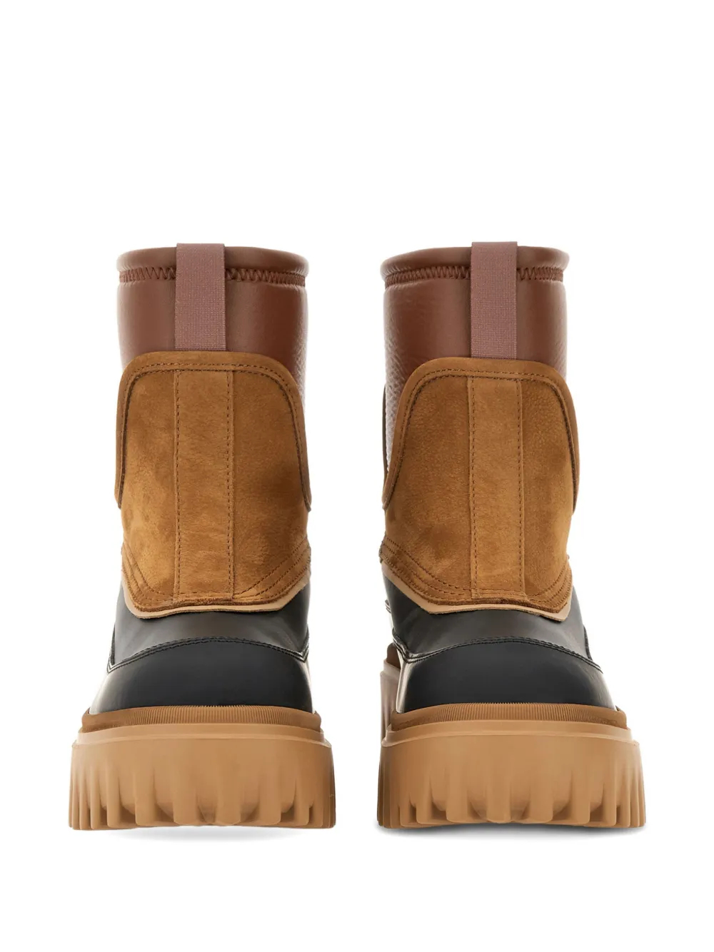 Hogan H700 suede leather boots Brown