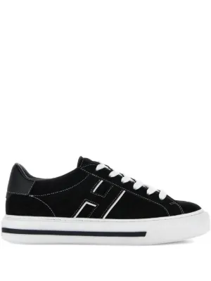 Kiton lace-up Sneakers | Black | FARFETCH CA