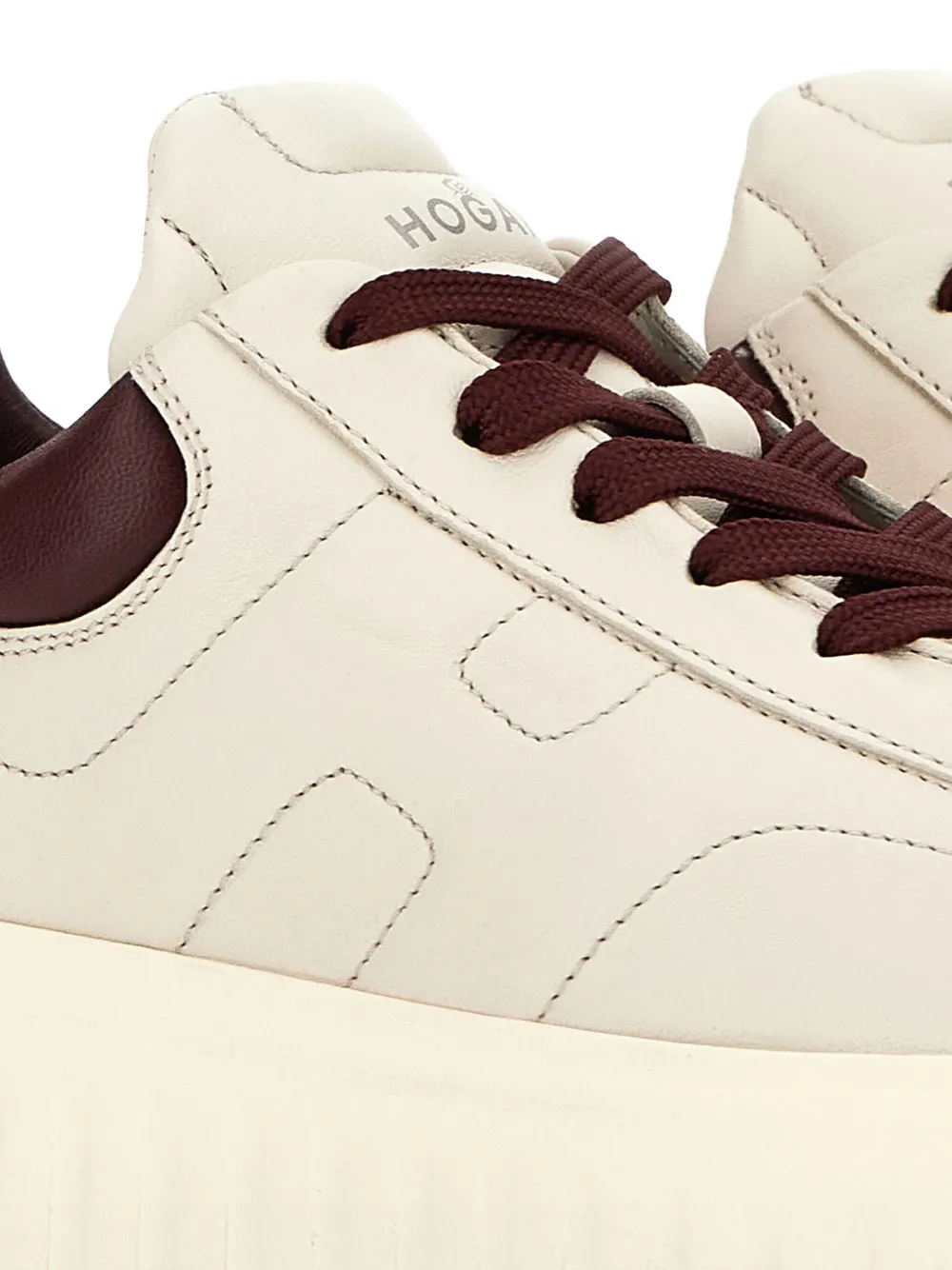 Hogan H-Stripes sneakers Beige