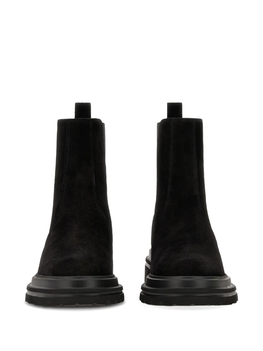 Hogan Elastic-panel Chelsea Boots In Black