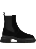 Hogan elastic-panel chelsea boots - Black