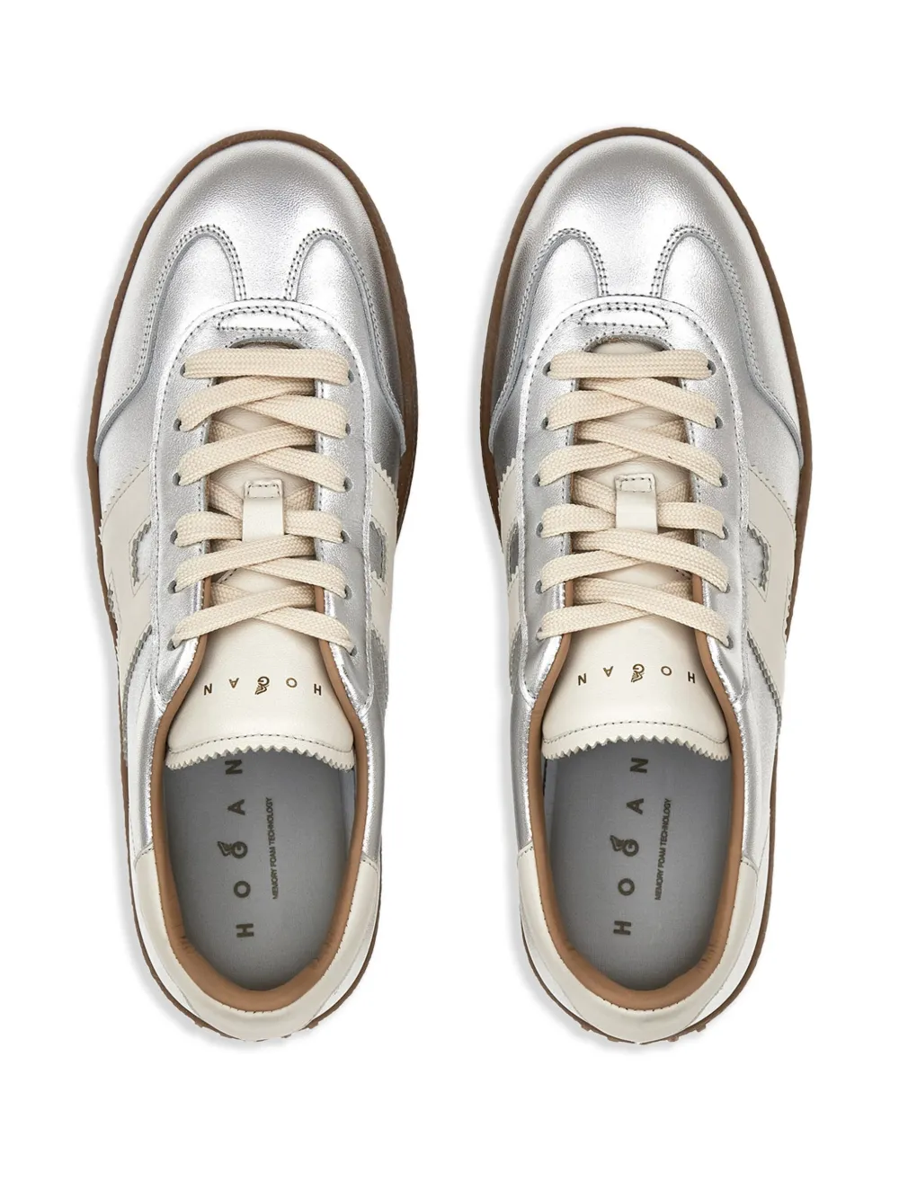 Hogan H698 Plaform sneakers Silver