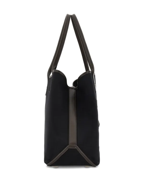 トートバッグ MEDIUM HOGAN SCRIPT SHOPPING Hogan Script Shopping Bag Medium BROWN for Woman