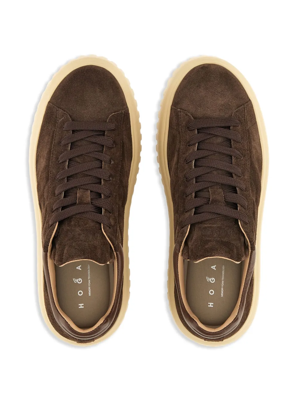 Hogan H-Stripes sneakers Brown