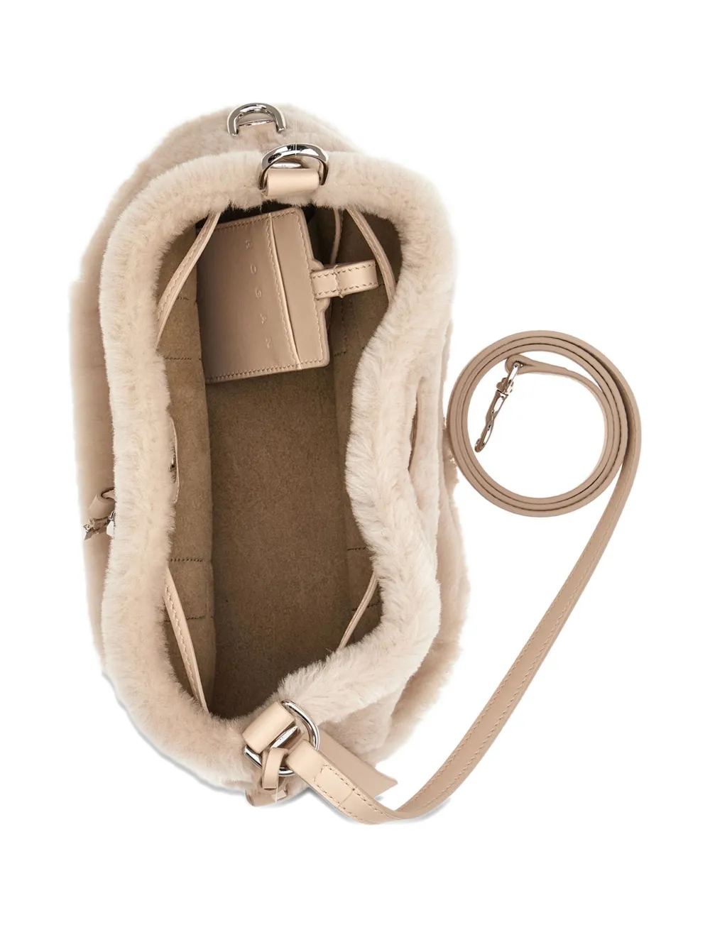 Hogan Hocket Bucket Bag In Neutral