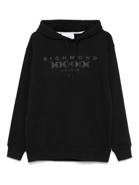 John Richmond logo-print hoodie