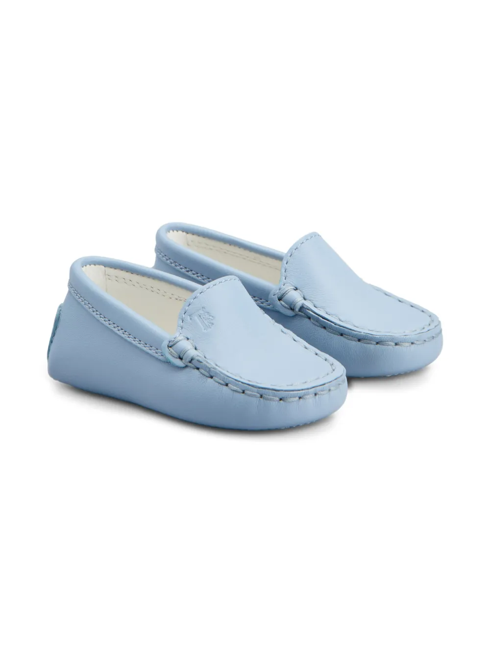Tod's Kids Leren loafers Blauw