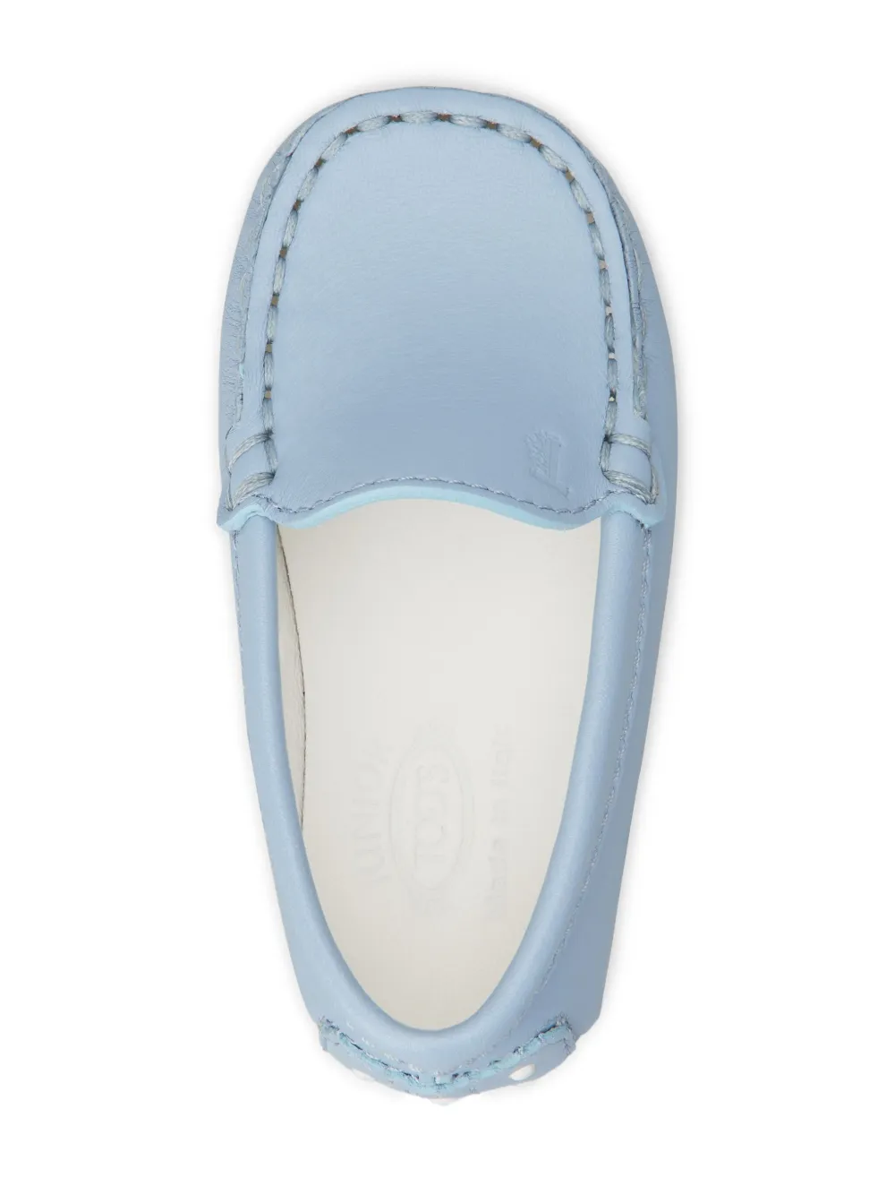 Tod's Kids Leren loafers Blauw