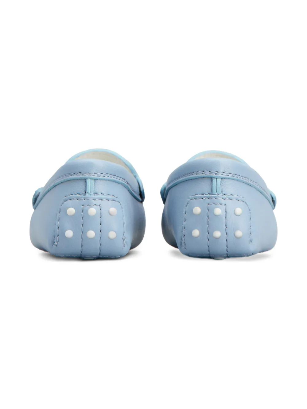 Tod's Kids Leren loafers Blauw