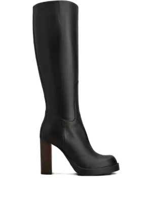Christian Louboutin 85mm Miss Z Boots | Black | FARFETCH