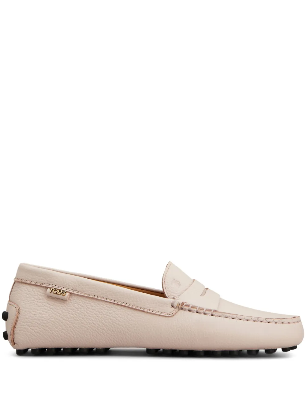 Tod's leather loafers Pink