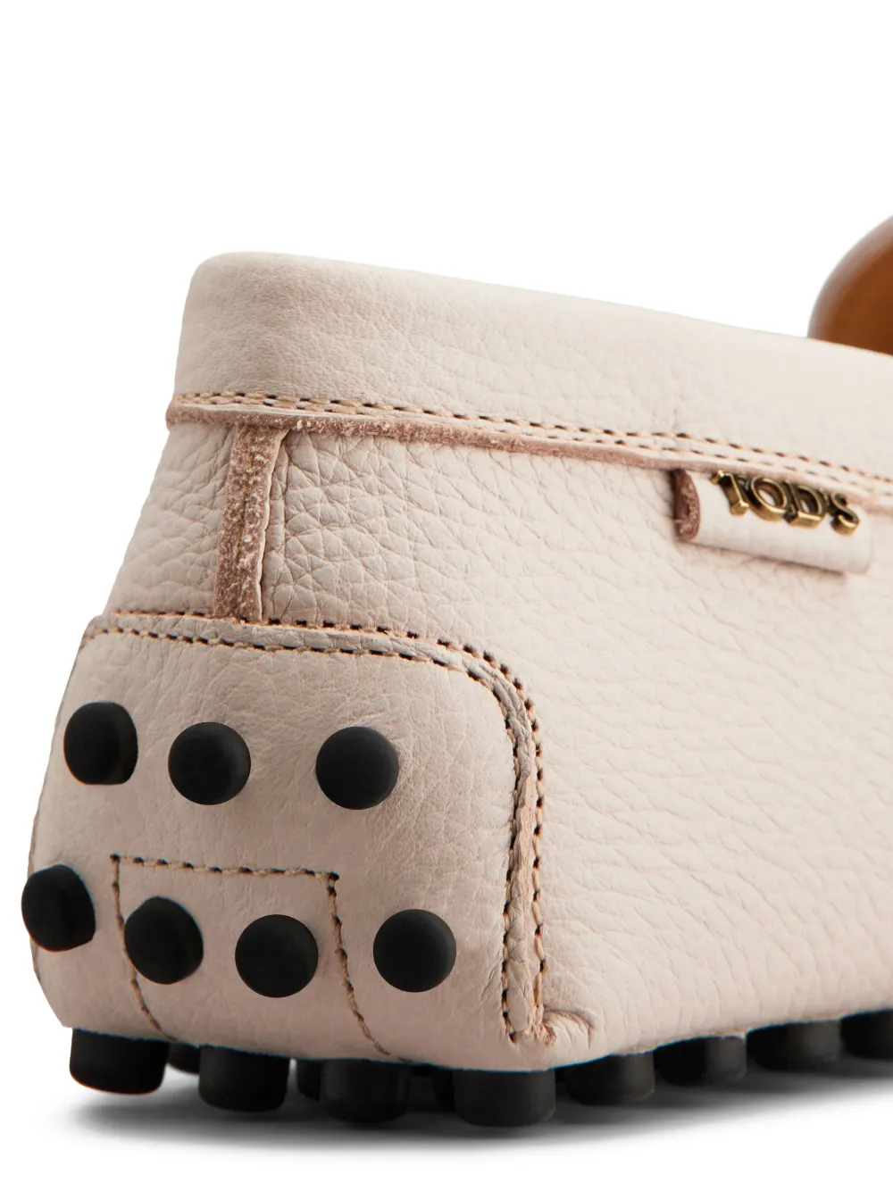 Tod's leather loafers Pink