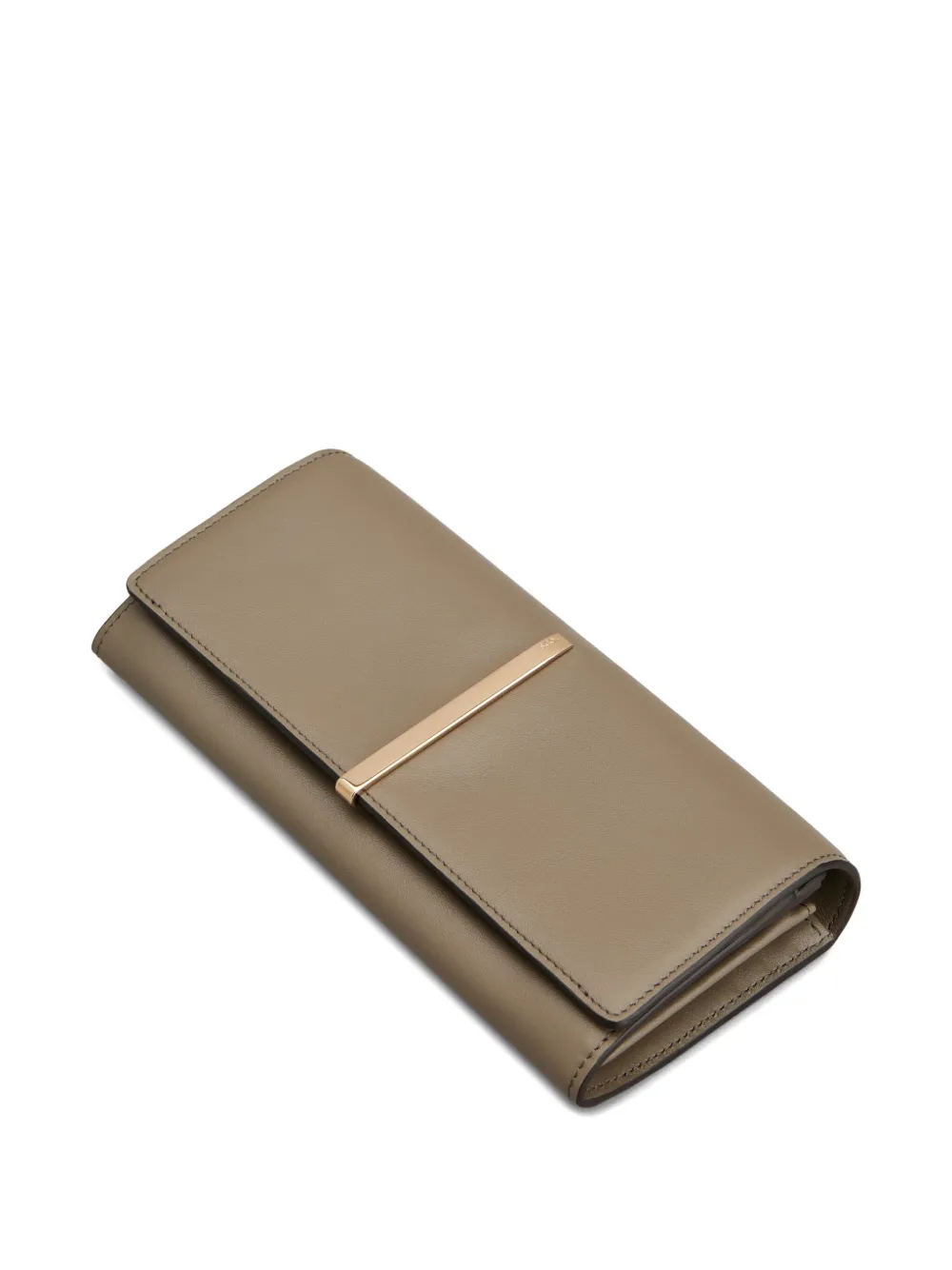 Tod's Leather Wallet In Neutral