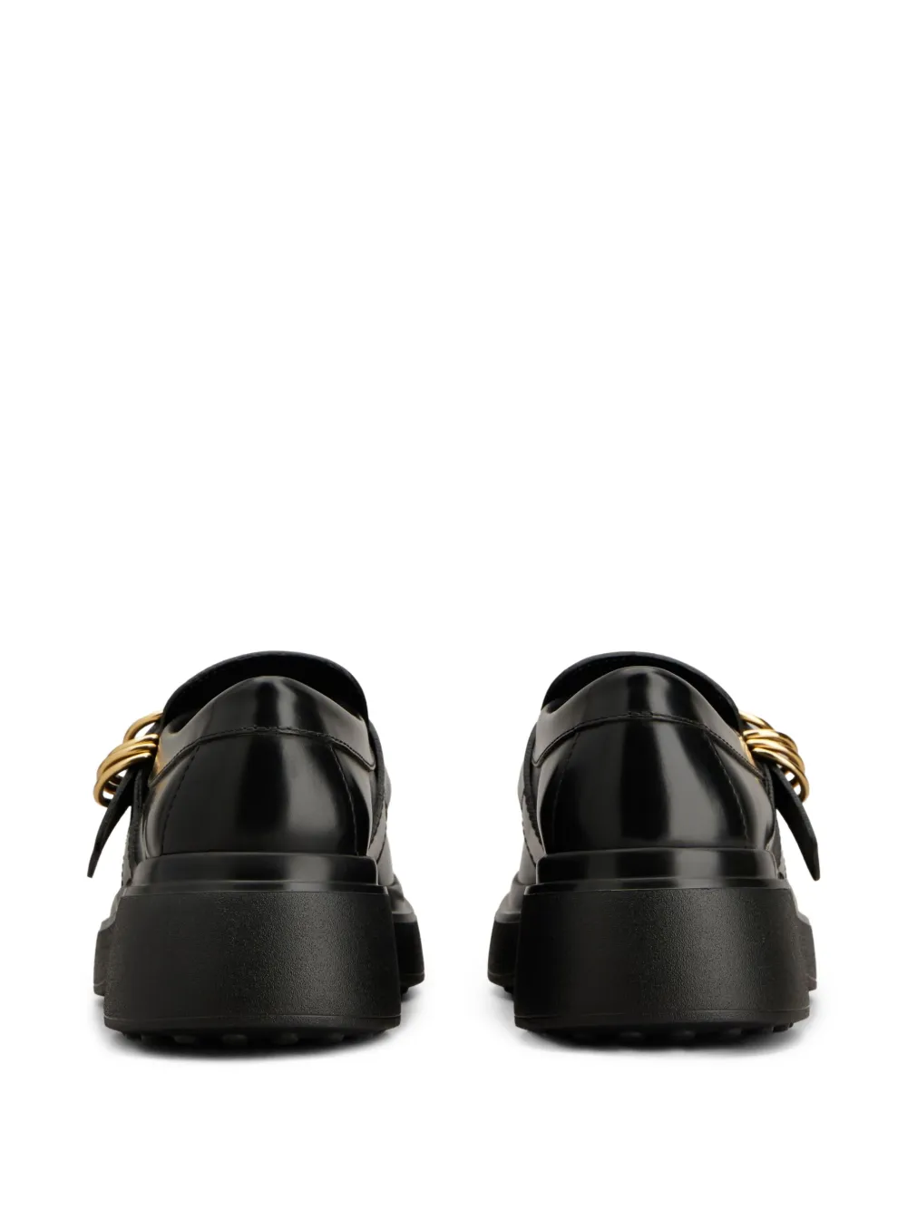 Tod's Leren loafers Zwart
