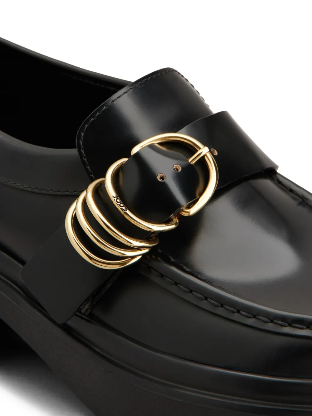 Tod's Leren loafers Zwart