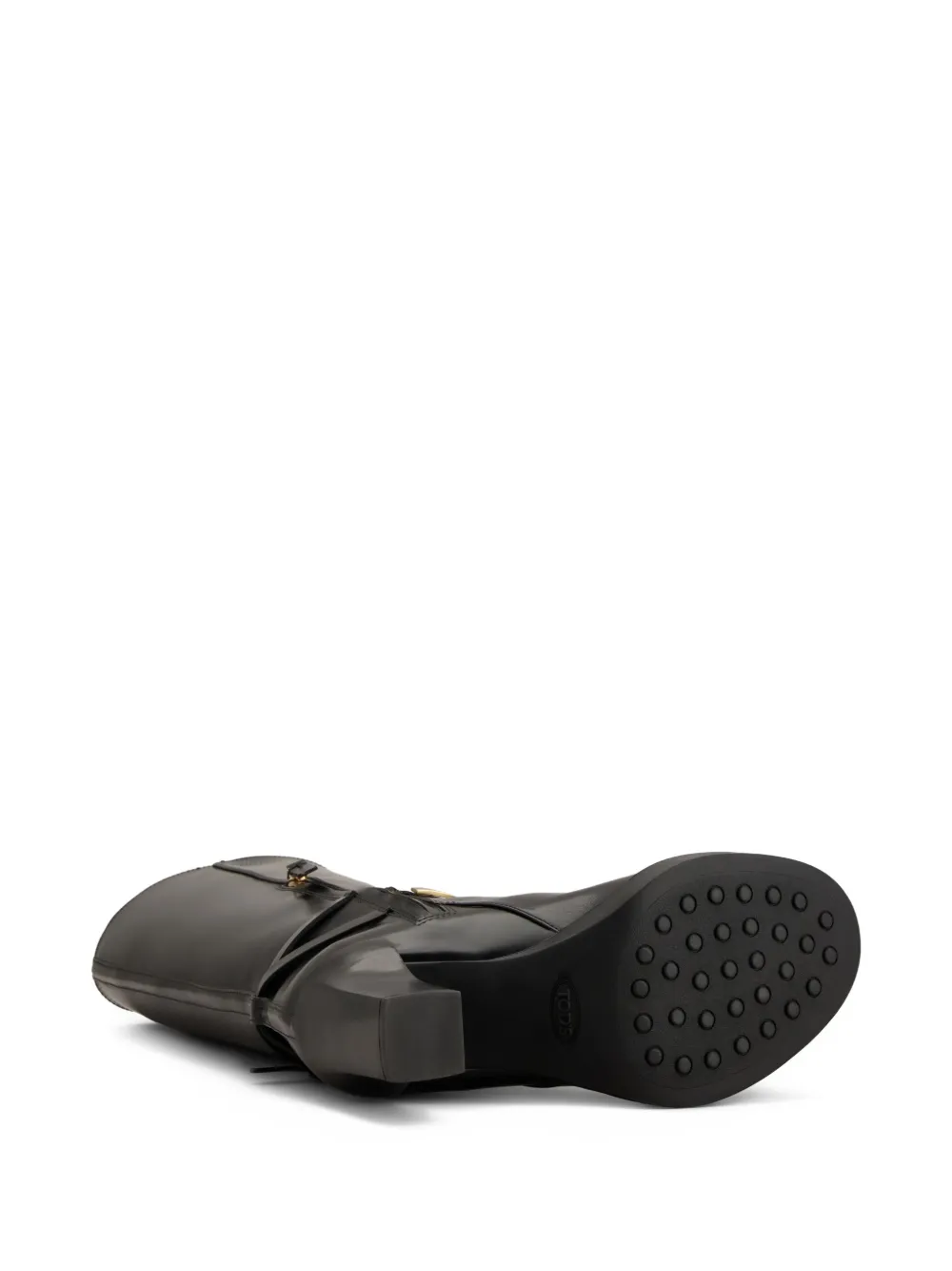 Tod's 80mm leather boots Black