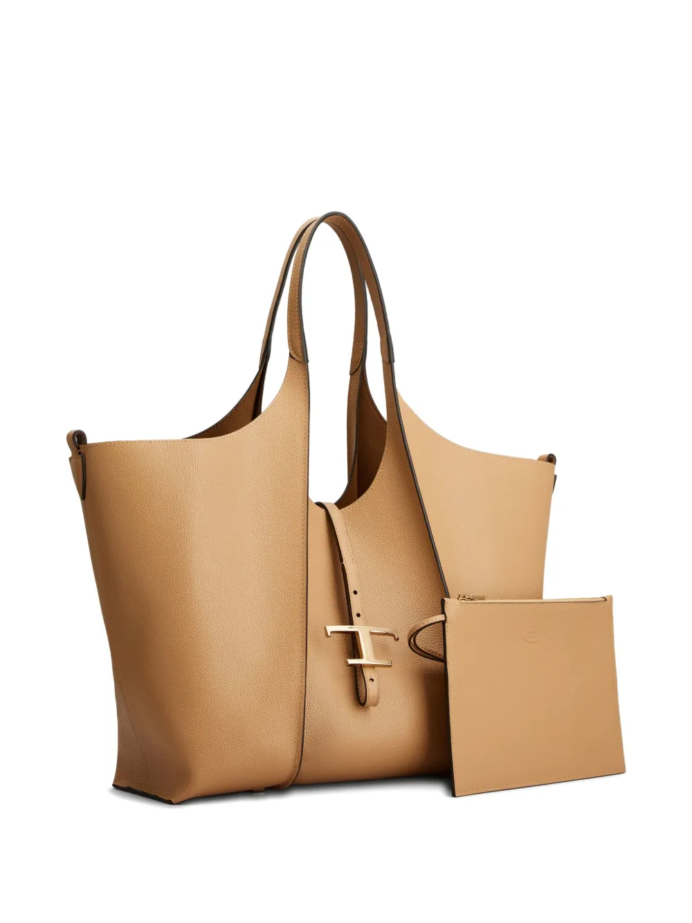 Tod's T Timeless medium shopper - Beige