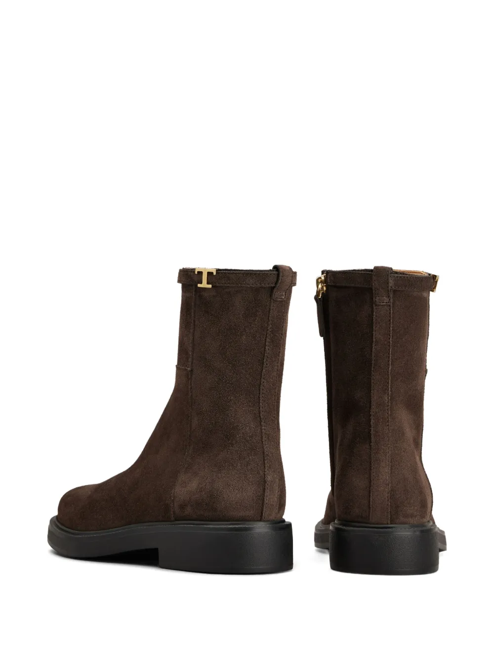 Tod's suede ankle boots Brown
