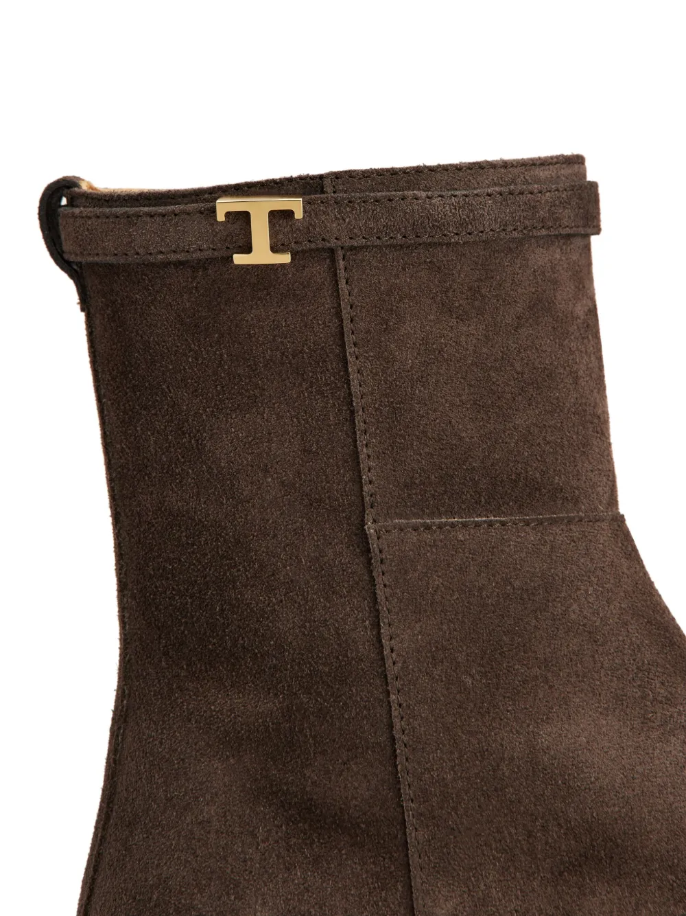 Tod's suede ankle boots Brown