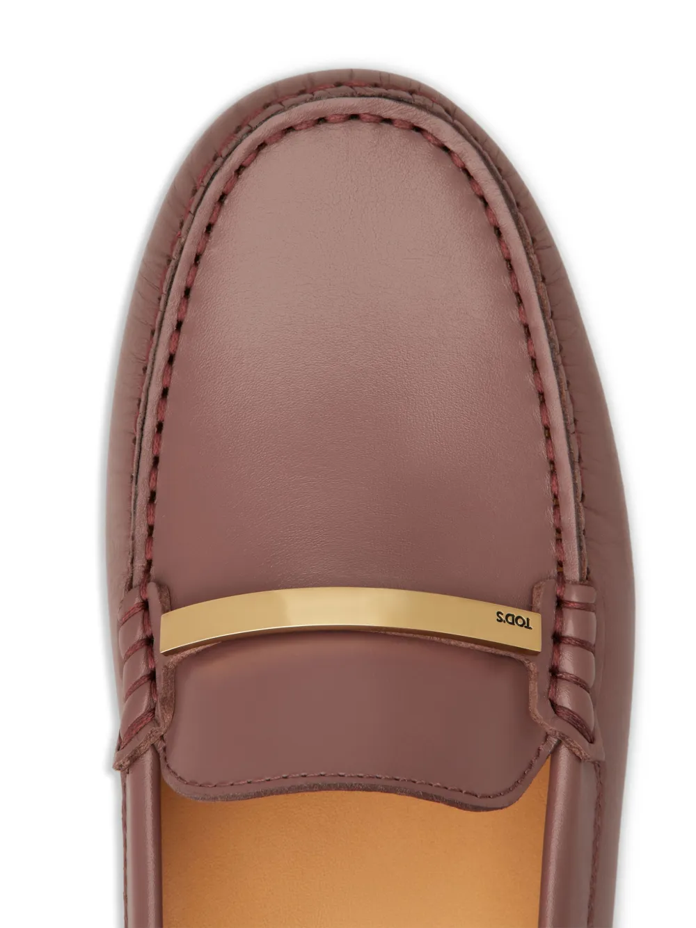 Tod's leather loafers Brown