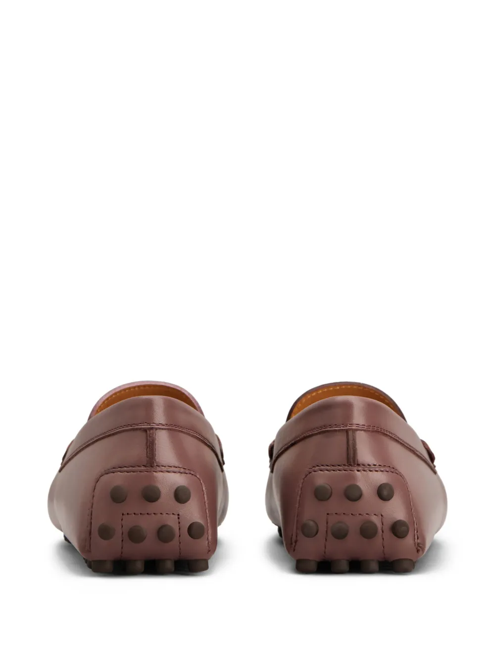 Tod's leather loafers Brown