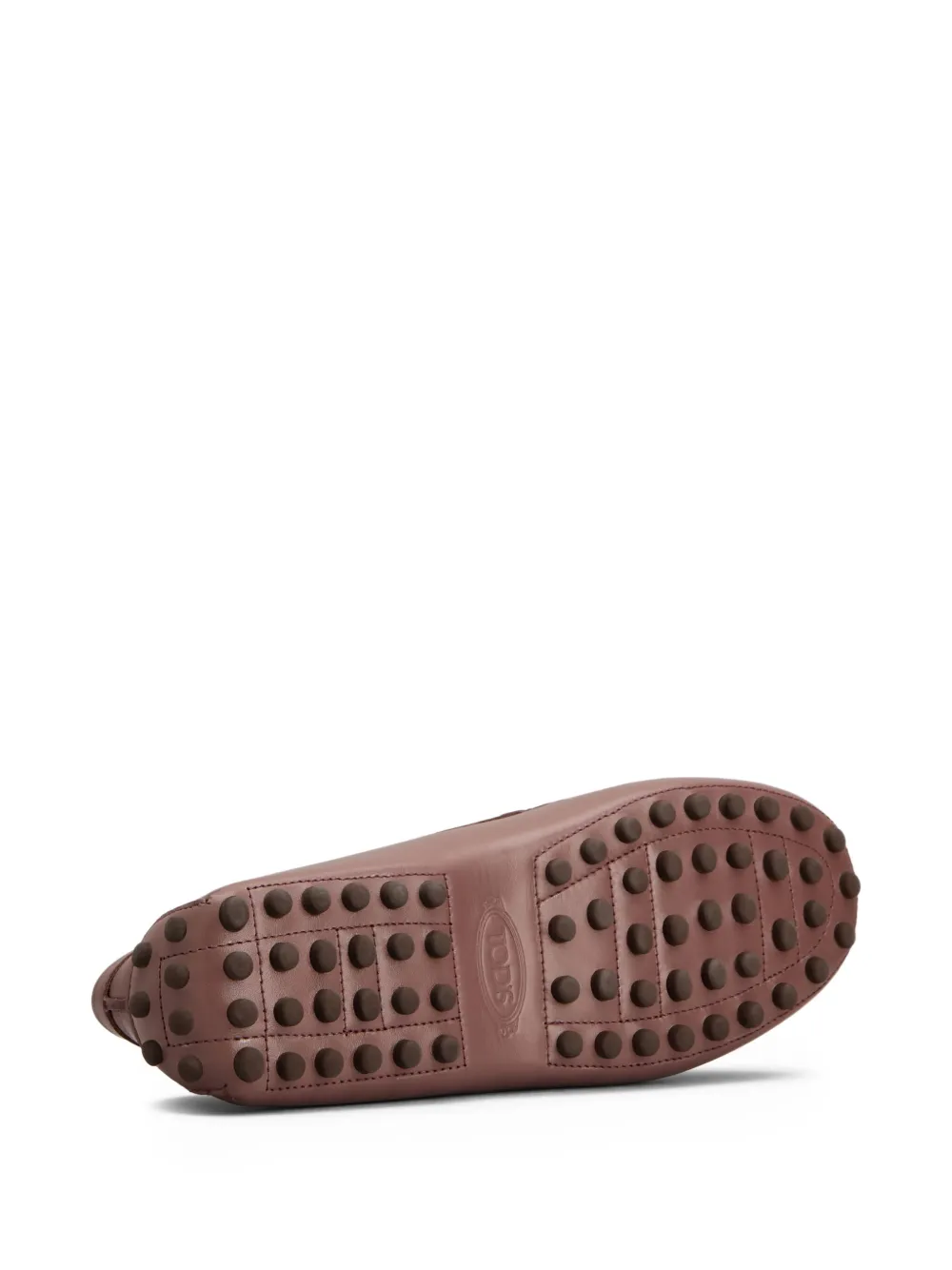 Tod's leather loafers Brown